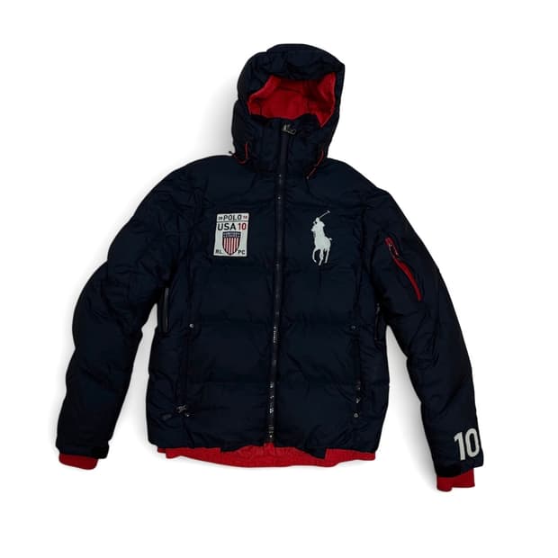 폴로 빅포니 다운 패딩