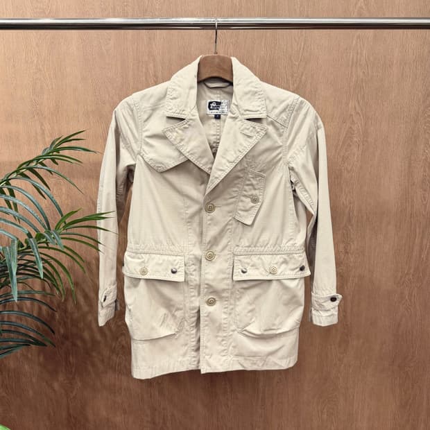 엔지니어드가먼츠 베이지 멀티 포켓 디테일 자켓