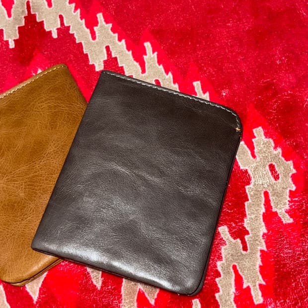 소가죽 빈티지 반지갑