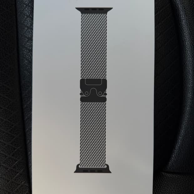 애플워치 울트라 티타늄 밀레니즈 루프