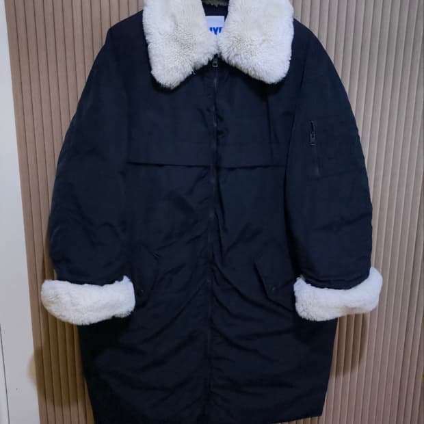 오버핏F 스티브제이앤요니피 SJYP 무스탕 패딩