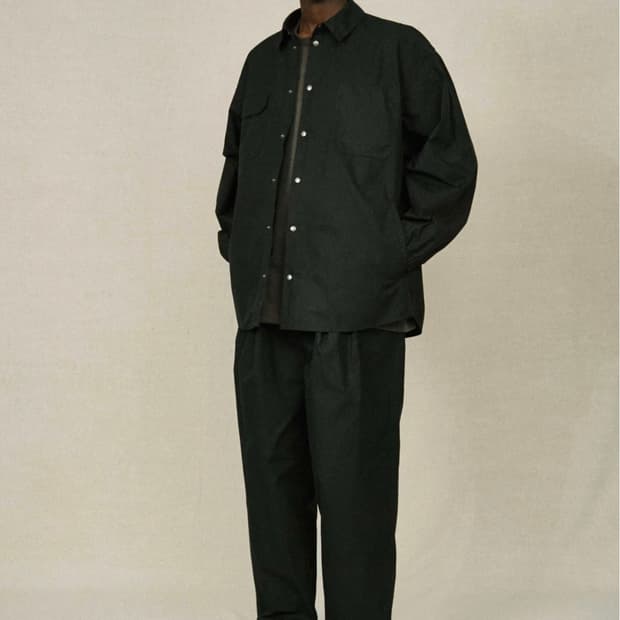 요코사카모토 셔츠형 자켓 셔켓 Yoko Sakamoto