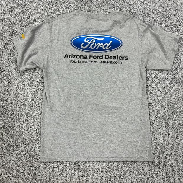 빈티지 포드 프린팅 반팔티