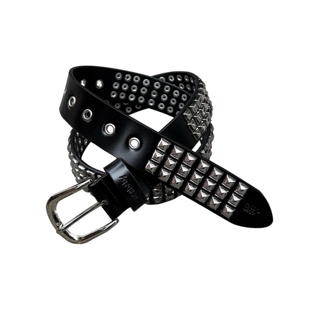 STUDDED LEATHER BELT size 1