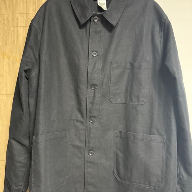르 라부어 le laboureur 프렌치 워크 자켓 블랙 3사이즈