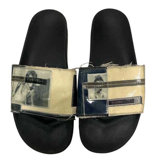 릭오웬스 다크쉐도우 패치 슬리퍼