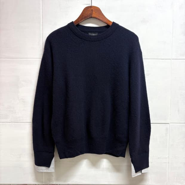 club monaco 클럽 모나코 한섬 네이비 니트