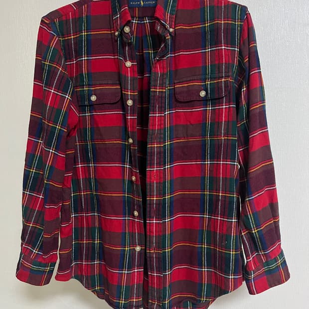 Polo Ralph Lauren Red Tartan Flannel Shi