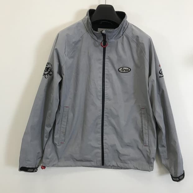ARAI 아라이 구형 바람막이 자켓 실버그레이 [L]
