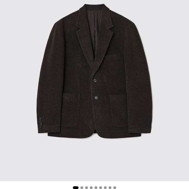 마이라이브러리 Mohair Herringbone Wool Blazer