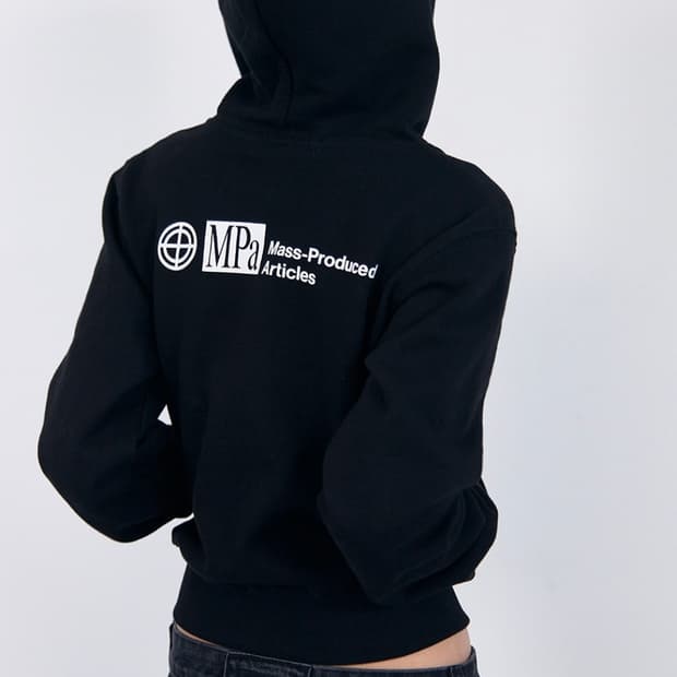 (새상품)플라스틱프로덕트 후드집업 m