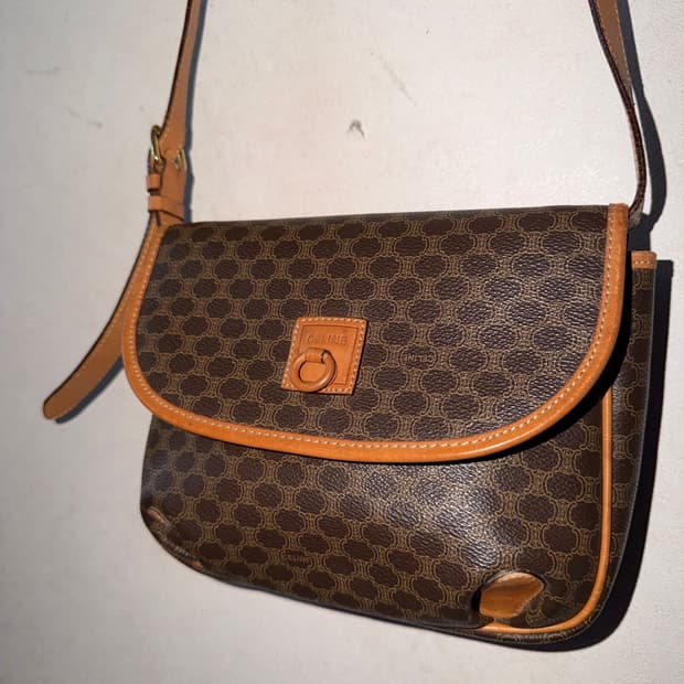 빈티지 셀린느 마카담 미니 크로스백