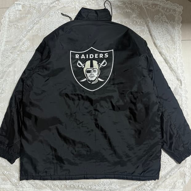 빈티지 NFL 빅사이즈 누빔 패딩 점퍼 자켓