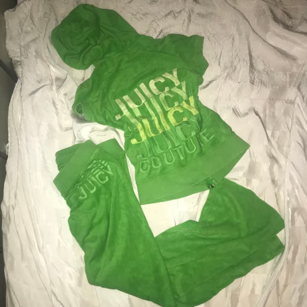 Juicy Couture 쥬시꾸뛰르 y2k 갸루 타올 트레이닝 셋업