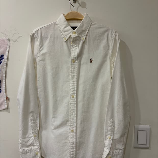 160. 폴로 랄프로렌 흰 셔츠