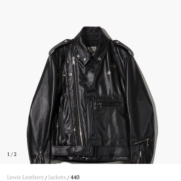 [44] 루이스레더 브롱스 트윈 440 홀스스킨