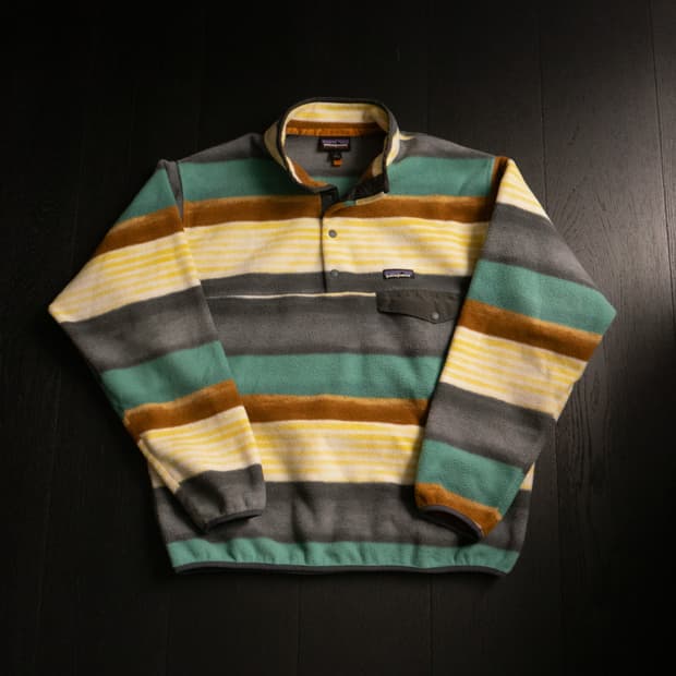 SP16 Patagonia Printed Synchilla Snap-T