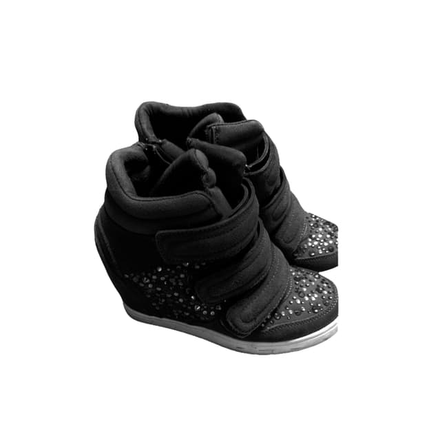 Aldo 알도 웨지힐 업스트랩 웨지힐 하이탑 스니커즈 이자벨마랑 맛