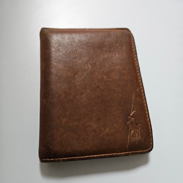 폴로 랄프로렌 빈티지 가죽지갑 카드지갑