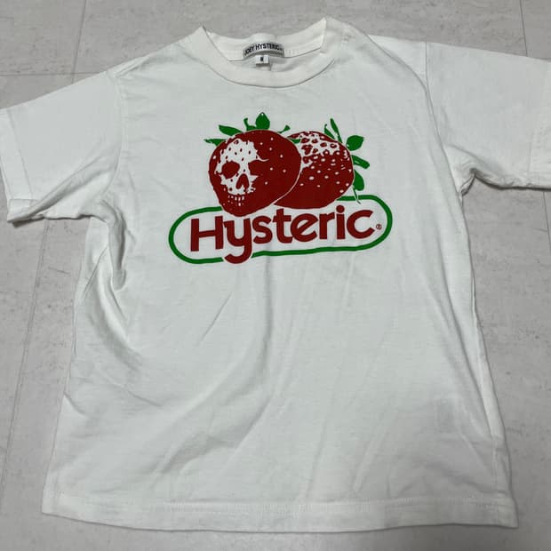 Hysteric glamour T-shirt 히스테릭글래머 해골딸기