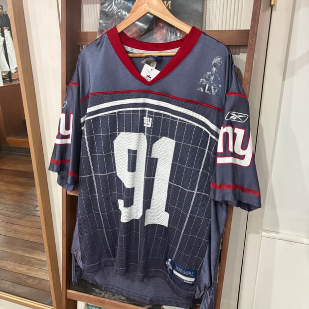 J109 NFL 뉴욕 자이언츠 럭비져지