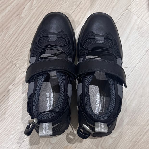 락피쉬웨더웨어 벨크로 스니커즈 - 블랙