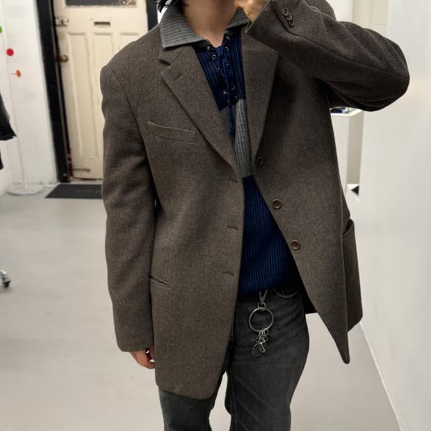 아르마니 캐시미어 자켓