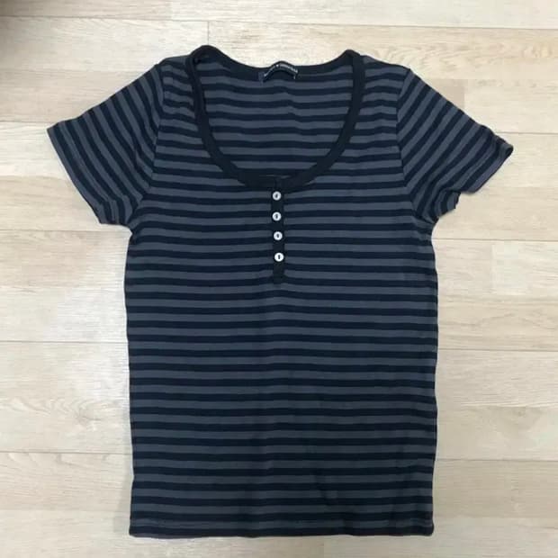 브랜디멜빌 반팔 티셔츠 네이비