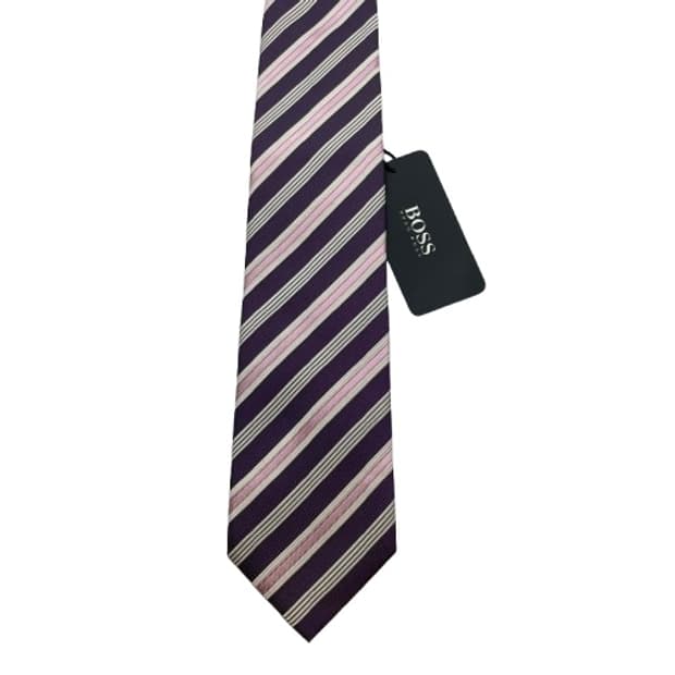 886) (HUGO BOSS) 휴고 보스 패턴 넥타이 미사용
