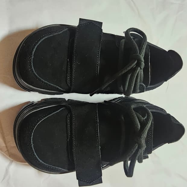 오찌 3300 하이 스웨이드 블랙 220