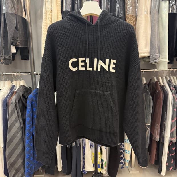 [리오브전포점] 셀린느 리브드 니트 후드 