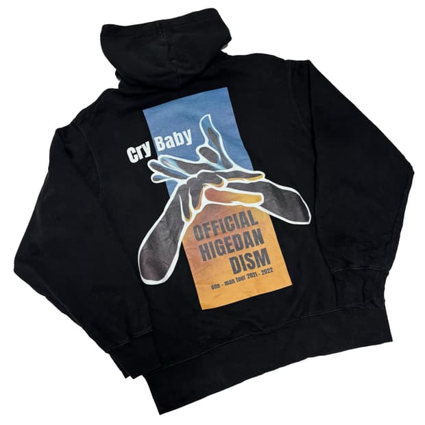 오피셜히게단디즘 2021-22 "Editorial" 원맨 투어 공식 후드