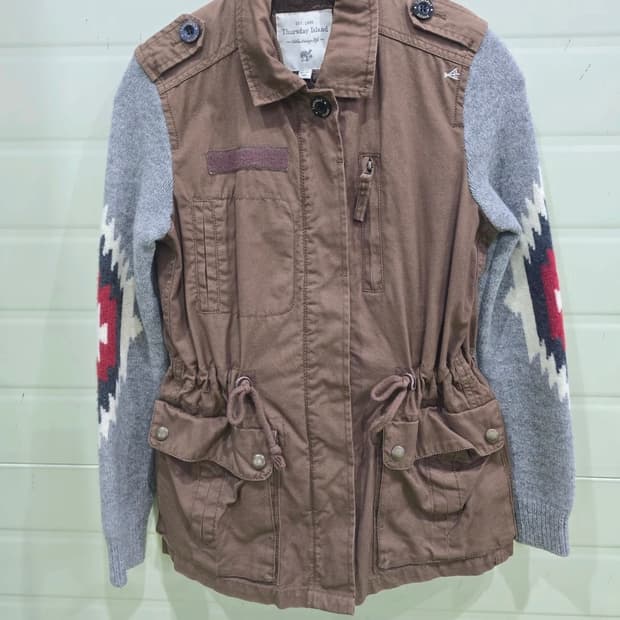 (마지막특가) 써스데이아일랜드 야상점퍼