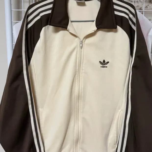 아디다스 트랙탑 져지 희귀져다 구함 브라운 개열 우대