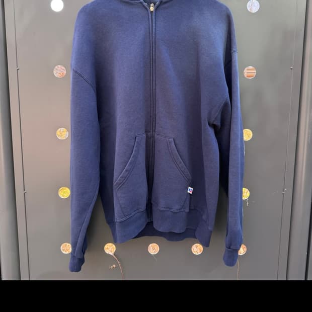 90s Vintage Russell Athletic 러셀 후드집업