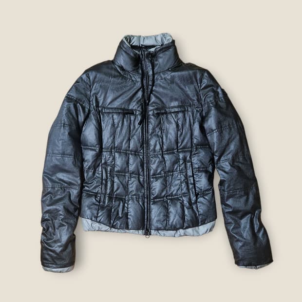 아르마니 진스 퀄팅 블루종