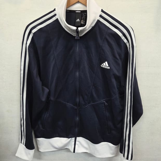 아디다스 트랙탑 져지 네이비화이트 대장급 L