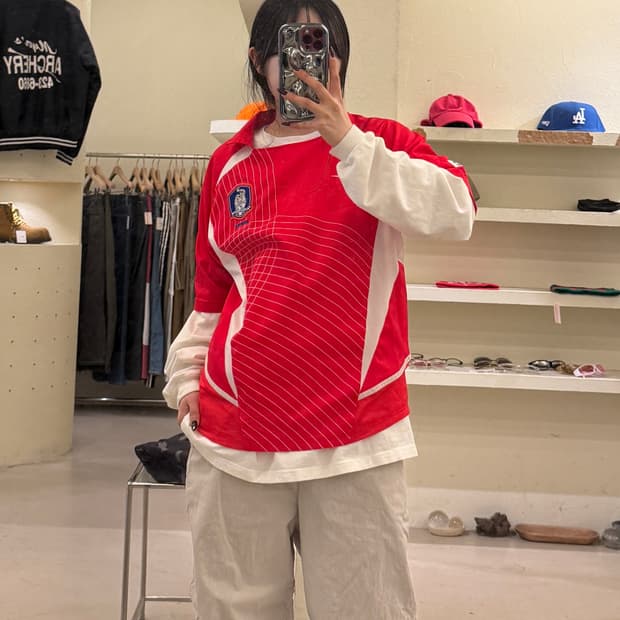 나이키 대한민국 2002 국가대표 듀얼레이어 유니폼 U1372