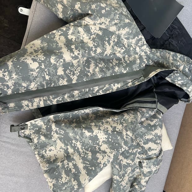 미군 야상 바람막이 L