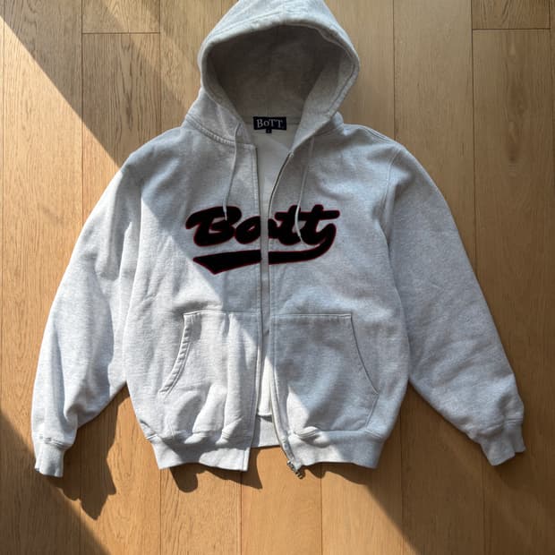 BoTT 그레이 후드 집업