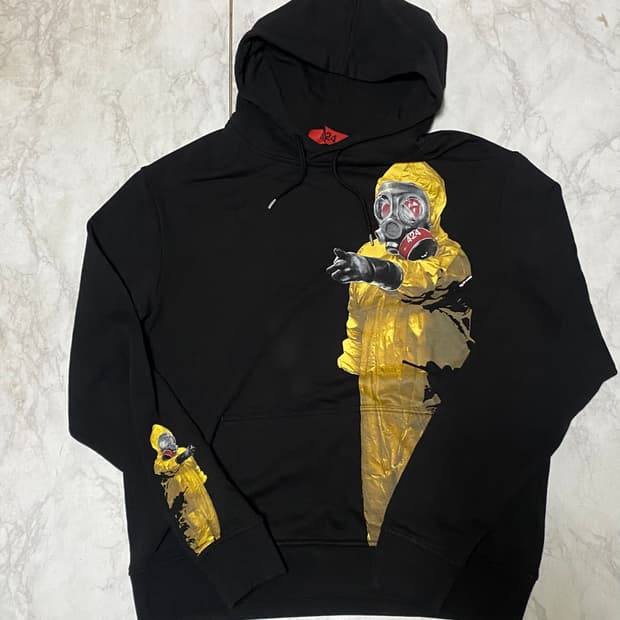 424 프린팅 후드티셔츠 오버핏 105