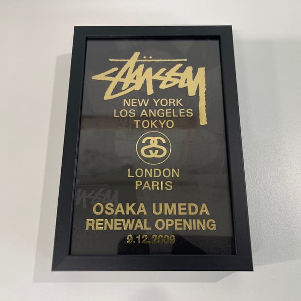 스투시 오사카 우메다 챕터 한정판 아트 포토 2009 STUSSY