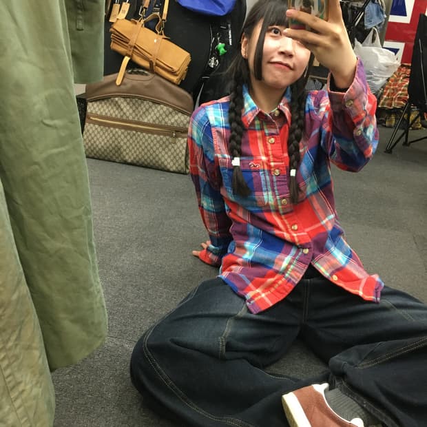 홀리스터 플란넬 체크 셔츠