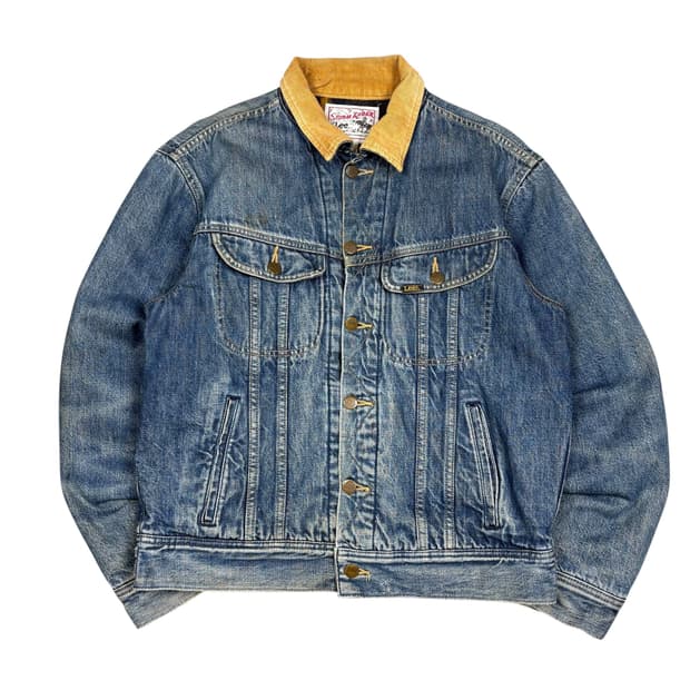 리 90‘s 스톰라이너 넥 코듀로이 트러커 자켓