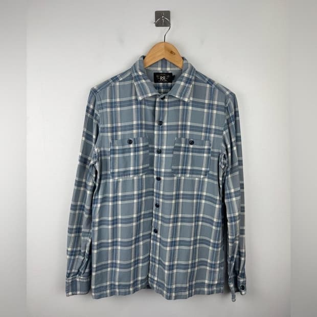 RRL 더블알엘 플래드 체크 셔츠