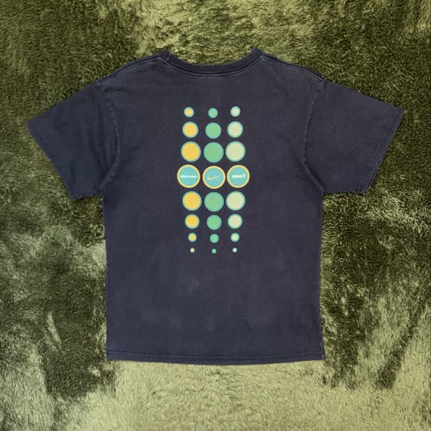 [M] 90s VTG 나이키 Pain & Simple 티셔츠 블랙