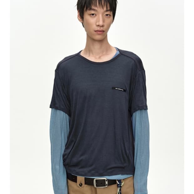 앤더슨벨 레이어드 티셔츠 (M)