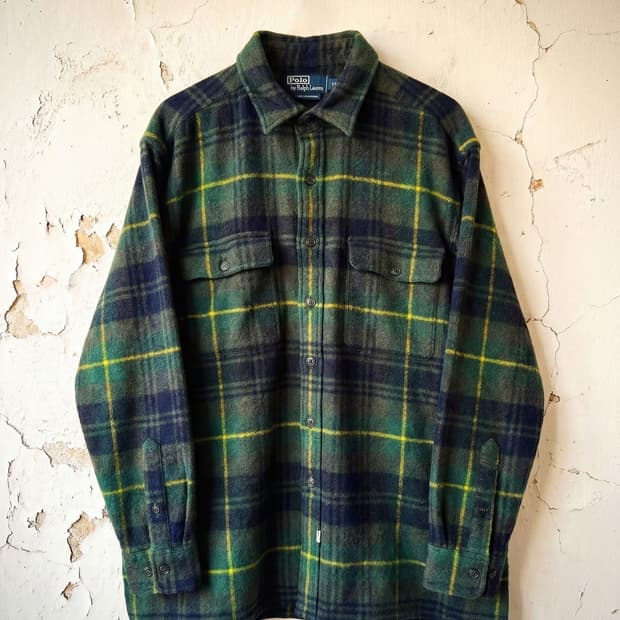랄프로렌플란넬 셔츠
