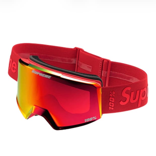 슈프림x100% 콜라보 고글