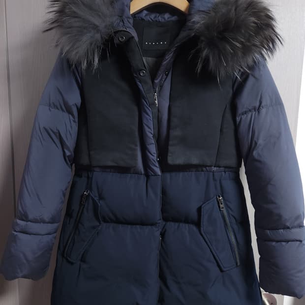 시슬리 오리털 패딩, 42사이즈(90)